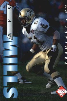 1995 Collector's Edge #28 Sam Mills Front