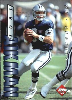 1995 Collector's Edge #50 Troy Aikman Front