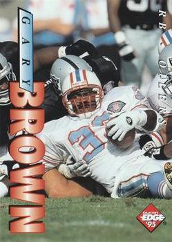 1995 Collector's Edge #76 Gary Brown Front