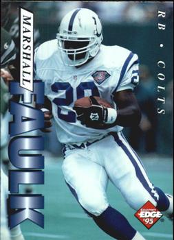 1995 Collector's Edge #82 Marshall Faulk Front