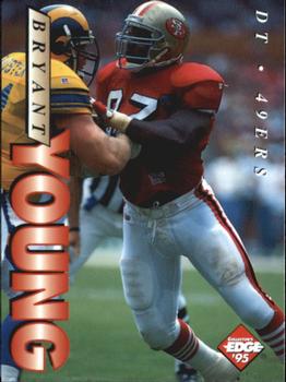1995 Collector's Edge #182 Bryant Young Front
