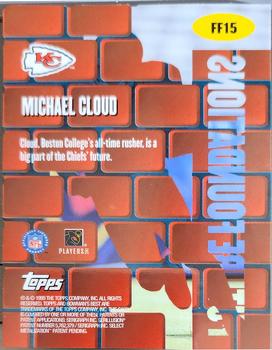 1999 Bowman's Best - Future Foundations #FF15 Michael Cloud Back