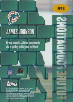 1999 Bowman's Best - Future Foundations #FF18 James Johnson Back