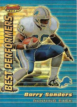 1999 Bowman's Best - Refractors #94 Barry Sanders Front