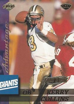 1999 Collector's Edge Advantage - Gold Ingot #101 Kerry Collins Front