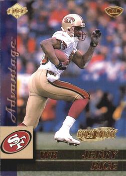 1999 Collector's Edge Advantage - Gold Ingot #131 Jerry Rice Front