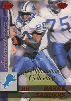 1999 Collector's Edge Advantage - Millennium Collection Red #57 Barry Sanders Front