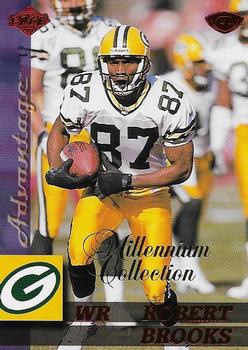 1999 Collector's Edge Advantage - Millennium Collection Red #58 Robert Brooks Front