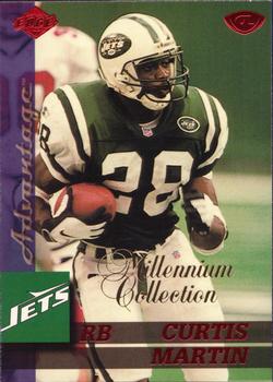 1999 Collector's Edge Advantage - Millennium Collection Red #110 Curtis Martin Front