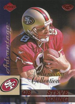 1999 Collector's Edge Advantage - Millennium Collection Red #133 Steve Young Front