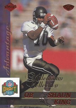 1999 Collector's Edge Advantage - Millennium Collection Red #175 Shaun King Front