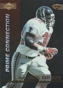 1999 Collector's Edge Advantage - Prime Connection #PC16 Jamal Anderson Front