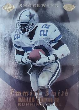 1999 Collector's Edge Advantage - Shockwave #SW5 Emmitt Smith Front
