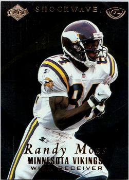 1999 Collector's Edge Advantage - Shockwave #SW14 Randy Moss Front