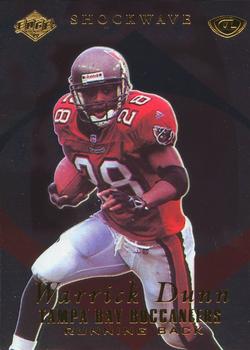 1999 Collector's Edge Advantage - Shockwave #SW19 Warrick Dunn Front
