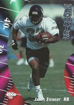 1995 Collector's Edge - Rookies #10 James Stewart Front