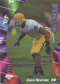 1995 Collector's Edge - Rookies #20 Craig Newsome Front