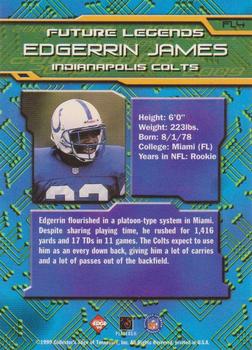 1999 Collector's Edge First Place - Future Legends #FL4 Edgerrin James Back