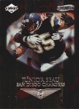 1999 Collector's Edge First Place - Galvanized #129 Junior Seau Front