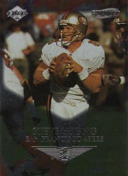 1999 Collector's Edge First Place - Galvanized #134 Steve Young Front