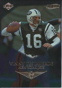 1999 Collector's Edge First Place - Gold Ingot #107 Vinny Testaverde Front