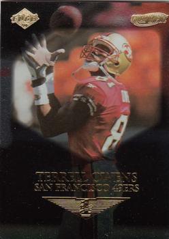 1999 Collector's Edge First Place - Gold Ingot #131 Terrell Owens Front