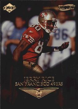 1999 Collector's Edge First Place - Gold Ingot #132 Jerry Rice Front