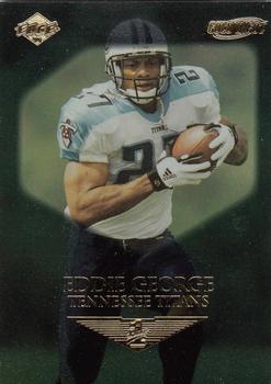 1999 Collector's Edge First Place - Gold Ingot #143 Eddie George Front