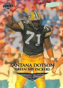 1999 Collector's Edge First Place - HoloGold #58 Santana Dotson Front