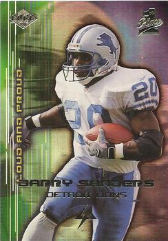 1999 Collector's Edge First Place - Loud and Proud #LP04 Barry Sanders Front