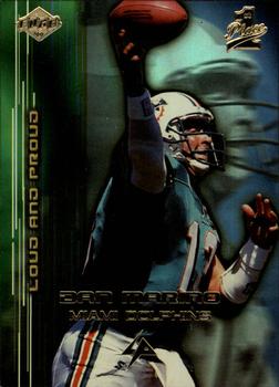 1999 Collector's Edge First Place - Loud and Proud #LP11 Dan Marino Front