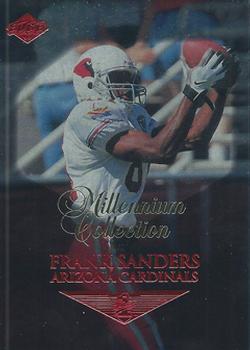 1999 Collector's Edge First Place - Millennium Collection Red #5 Frank Sanders Front