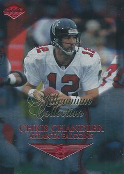 1999 Collector's Edge First Place - Millennium Collection Red #8 Chris Chandler Front