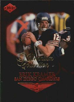 1999 Collector's Edge First Place - Millennium Collection Red #30 Erik Kramer Front