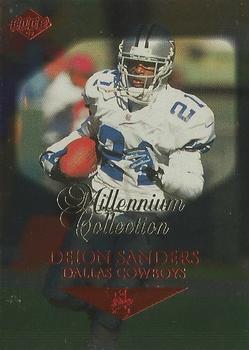 1999 Collector's Edge First Place - Millennium Collection Red #44 Deion Sanders Front