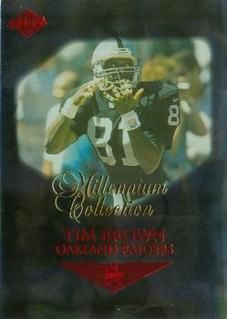 1999 Collector's Edge First Place - Millennium Collection Red #108 Tim Brown Front
