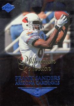 1999 Collector's Edge First Place - Millennium Collection Blue #5 Frank Sanders Front