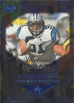 1999 Collector's Edge First Place - Millennium Collection Blue #24 Kevin Greene Front