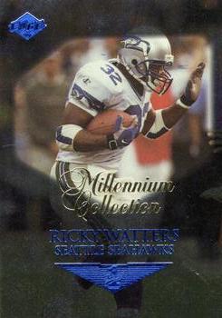 1999 Collector's Edge First Place - Millennium Collection Blue #137 Ricky Watters Front
