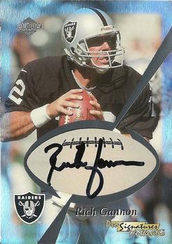1999 Collector's Edge First Place - Pro Signature Authentics #NNO Rich Gannon Front