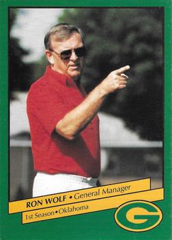 1992 Green Bay Packers Police - Blank Back #1 Ron Wolf Front