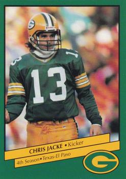 1992 Green Bay Packers Police - Blank Back #3 Chris Jacke Front