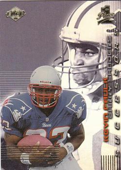 1999 Collector's Edge First Place - Successors #S10 Kevin Faulk / Barry Sanders Front