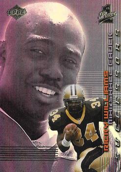 1999 Collector's Edge First Place - Successors #S11 Ricky Williams / Marshall Faulk Front
