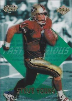 1999 Collector's Edge Fury - Fast and Furious #FF-22 Steve Young Front