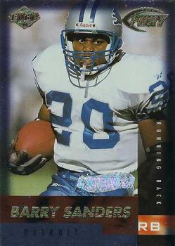 1999 Collector's Edge Fury - Galvanized #116 Barry Sanders Front