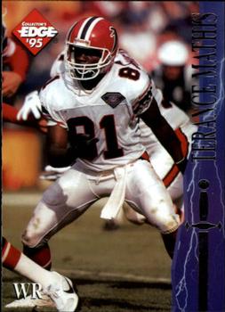 1995 Collector's Edge Excalibur #4 Terance Mathis Front