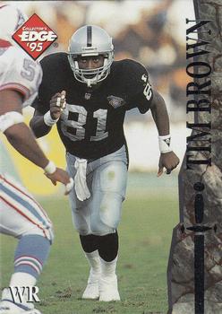1995 Collector's Edge Excalibur #111 Tim Brown Front