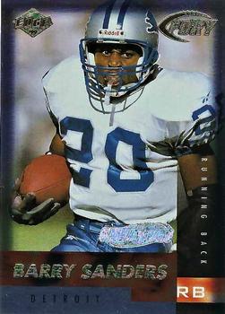 1999 Collector's Edge Fury - Galvanized Previews #116 Barry Sanders Front