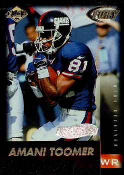 1999 Collector's Edge Fury - Galvanized Previews #141 Amani Toomer Front
